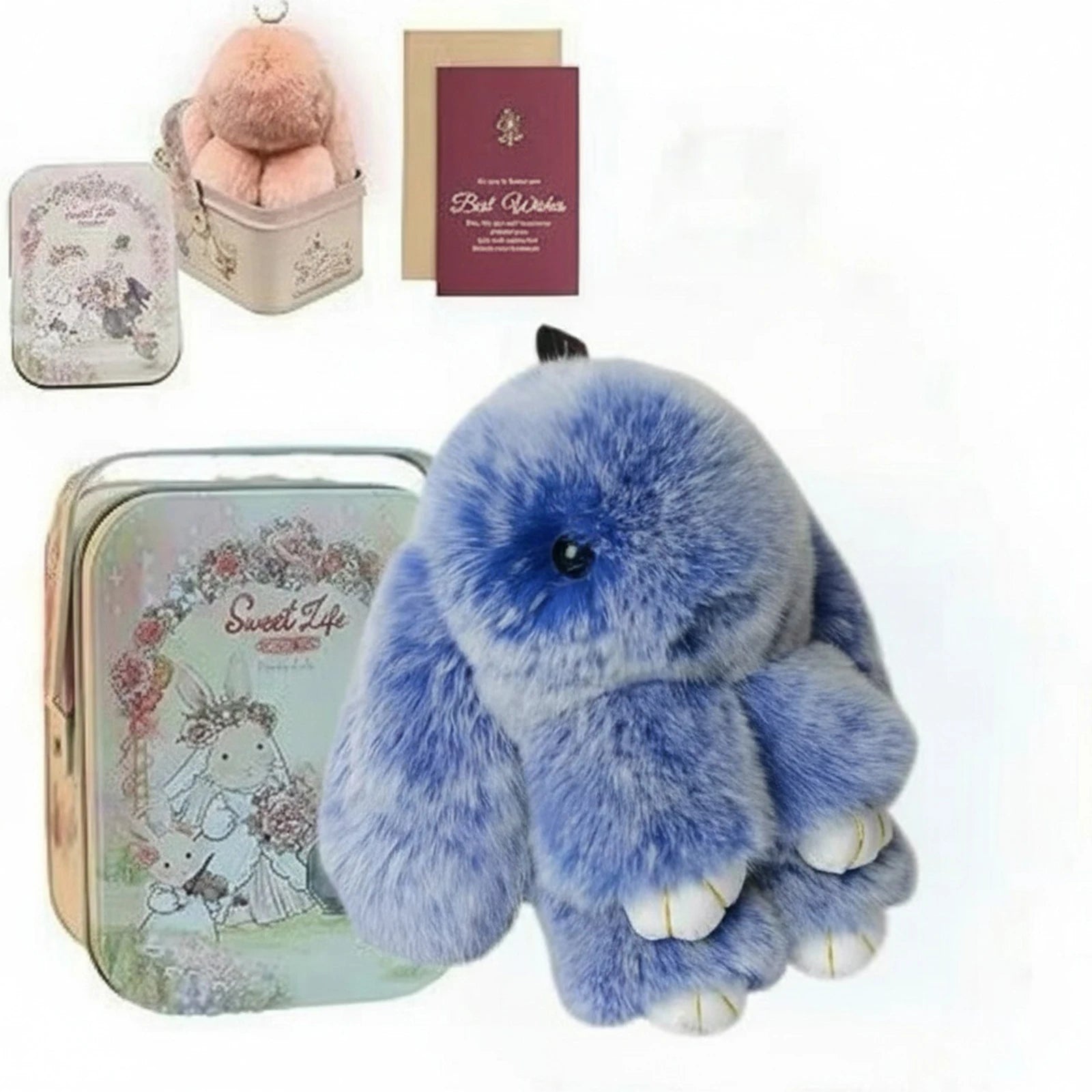 Bunny Pendant with Tin Gift Box