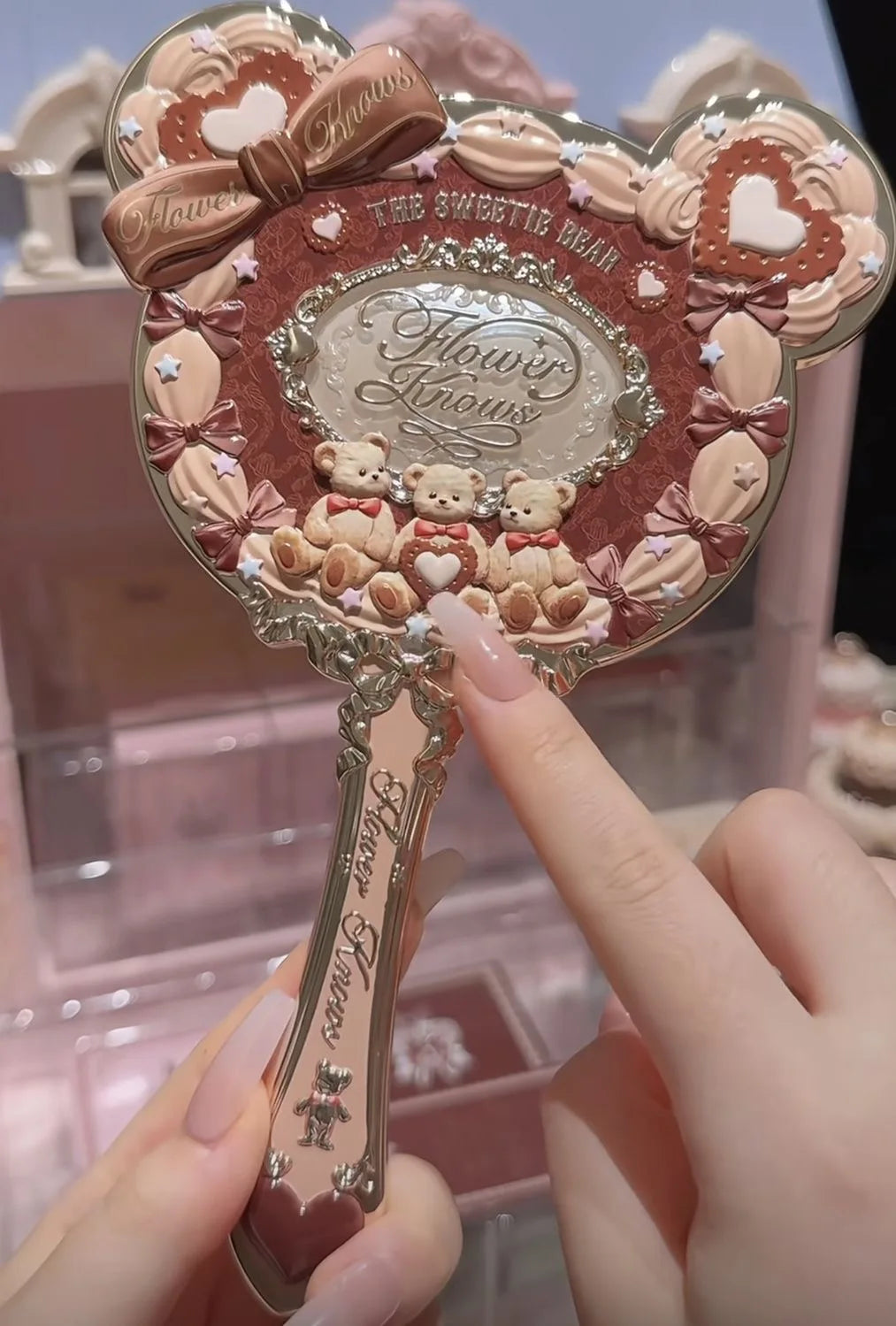 ✨🌸 FlowerKnows Hand Mirror 🌸✨