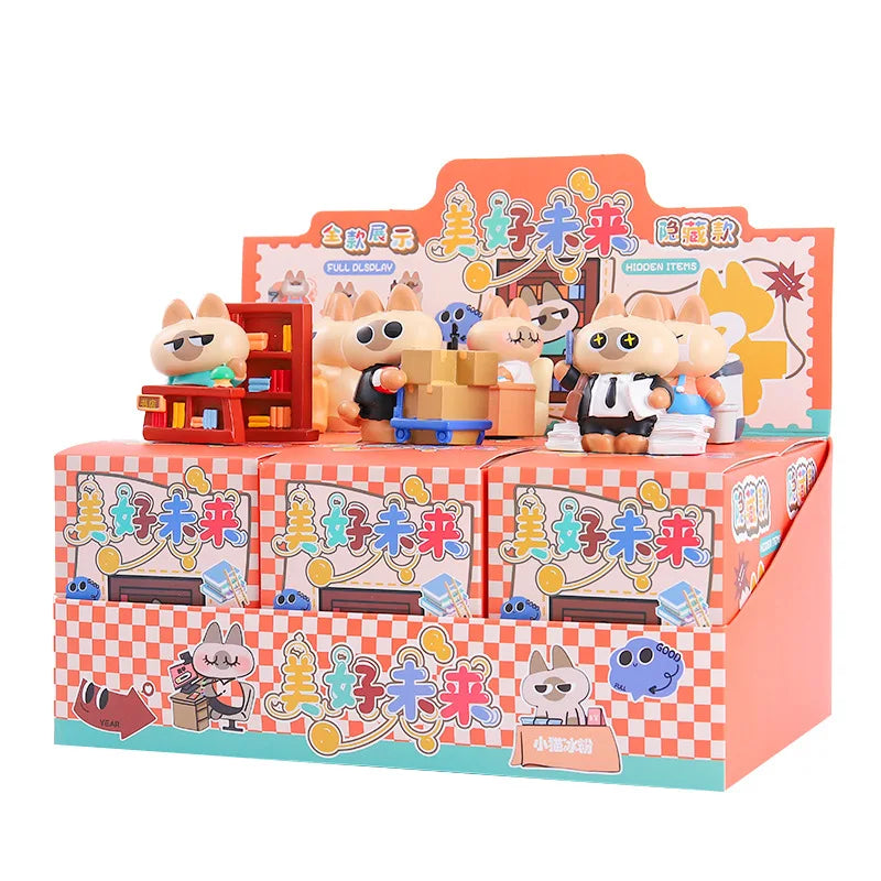 🐱✨ Azuki Siamese Cat Summer Series Blind Box Figure ✨🐱