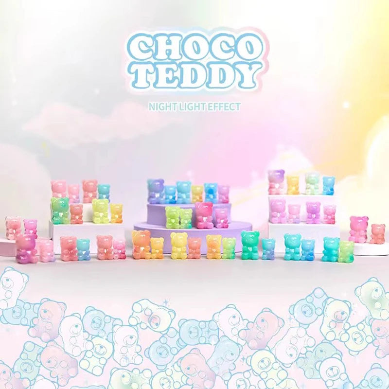 Choco Teddy Glow Bear Candy Series