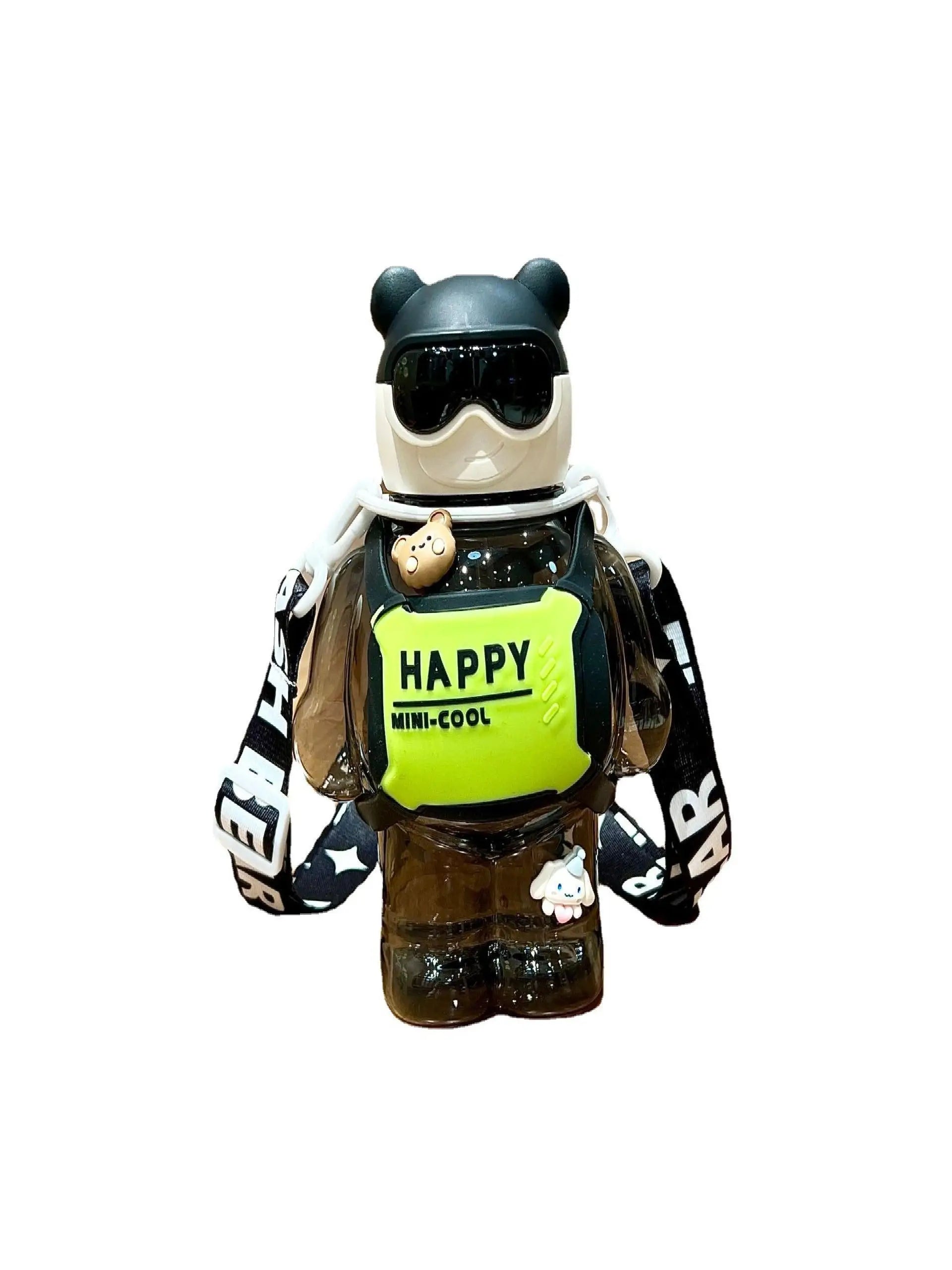 ✨ HAPPY Mini-Cool Space Bear Water Bottle 🧸💧