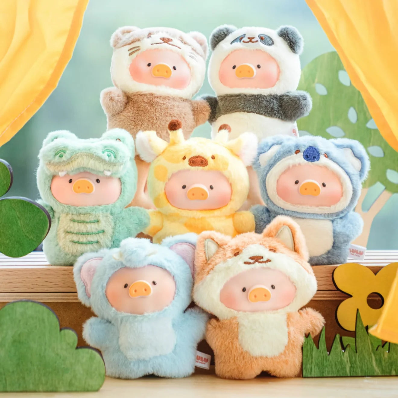 🐷✨ Animal Costume Plush pendant  Blind Box ✨🐷
