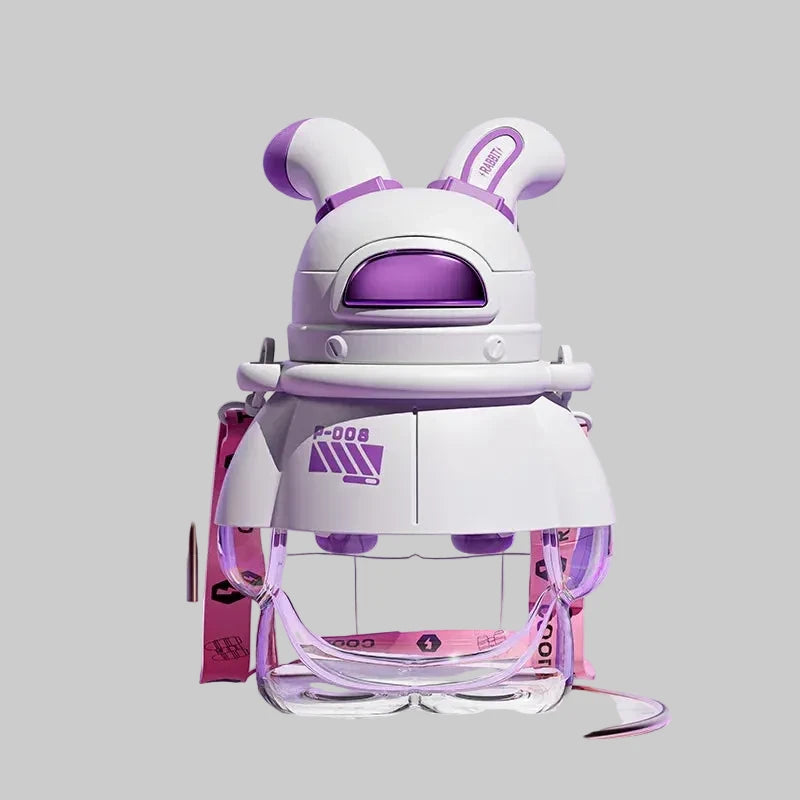 🧸🚀 Space Rabbit Water Bottle
