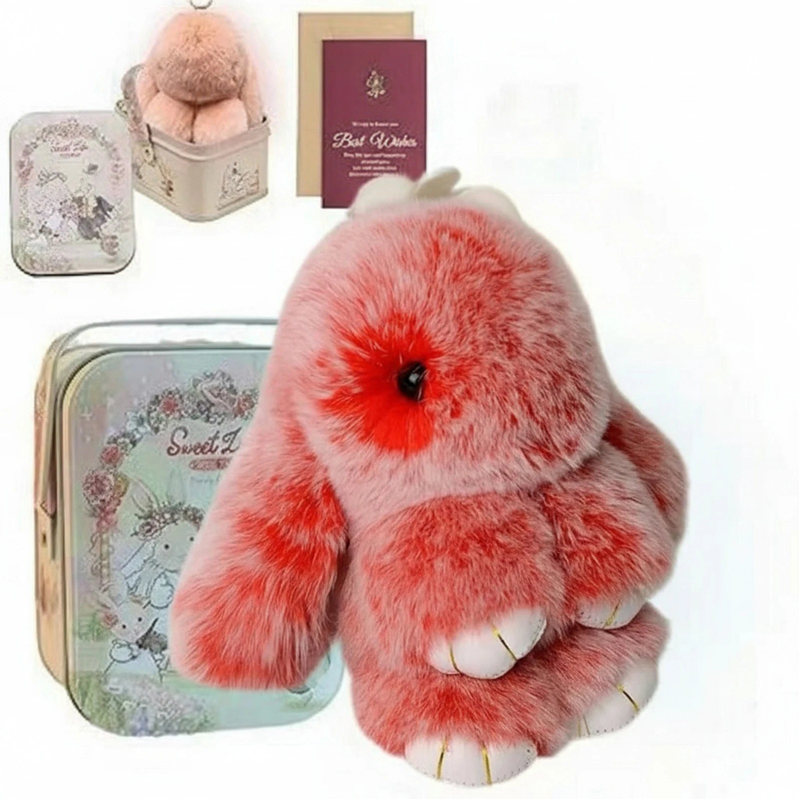 Bunny Pendant with Tin Gift Box