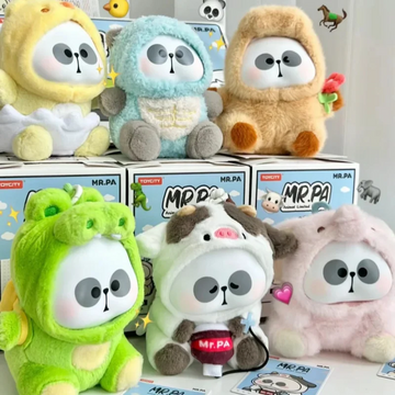 Panda Animal Series BlindBox Plush Pendant! 🐻✨