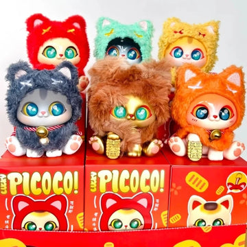 🐱✨ Lucky Picoco Cat Plush Pendant Blind Box  ✨🐱
