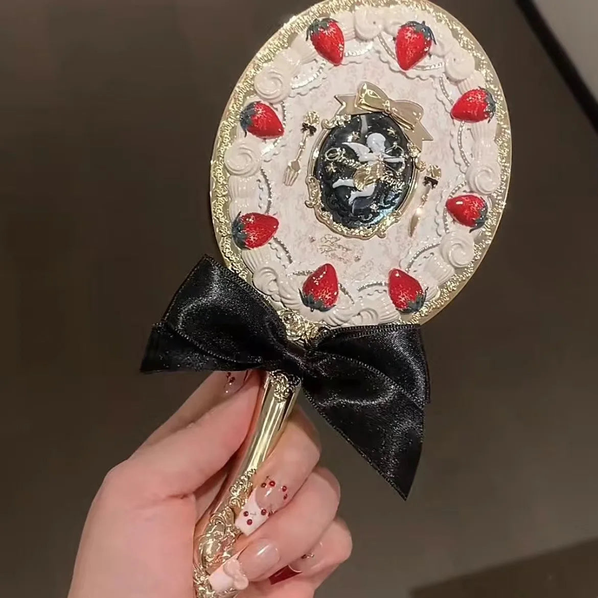 ✨🌸 FlowerKnows Hand Mirror 🌸✨