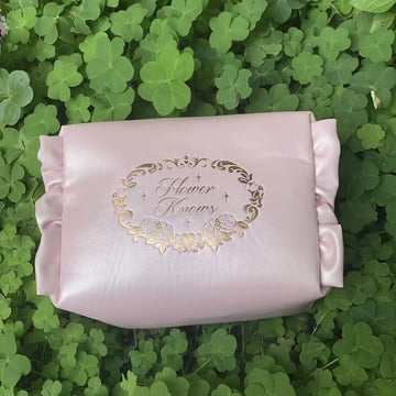 ✨🌸 FlowerKnows Cosmetic Case – Elegant Makeup Storage 🌸✨