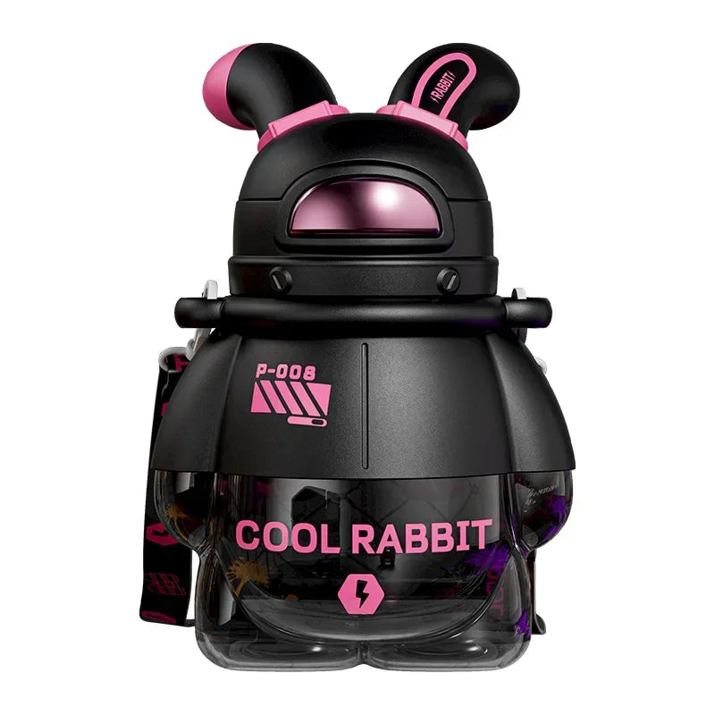 🧸🚀 Space Rabbit Water Bottle