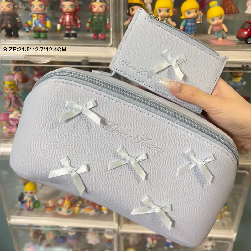 ✨🌸 FlowerKnows Cosmetic Case – Elegant Makeup Storage 🌸✨