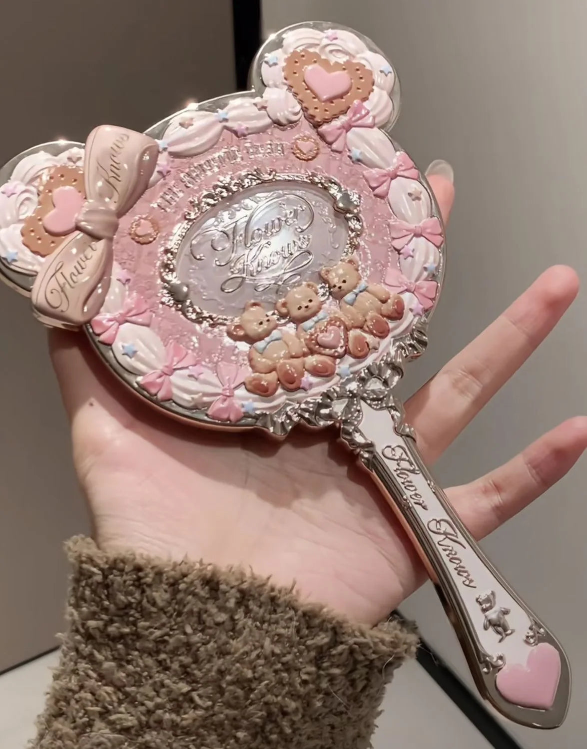 ✨🌸 FlowerKnows Hand Mirror 🌸✨