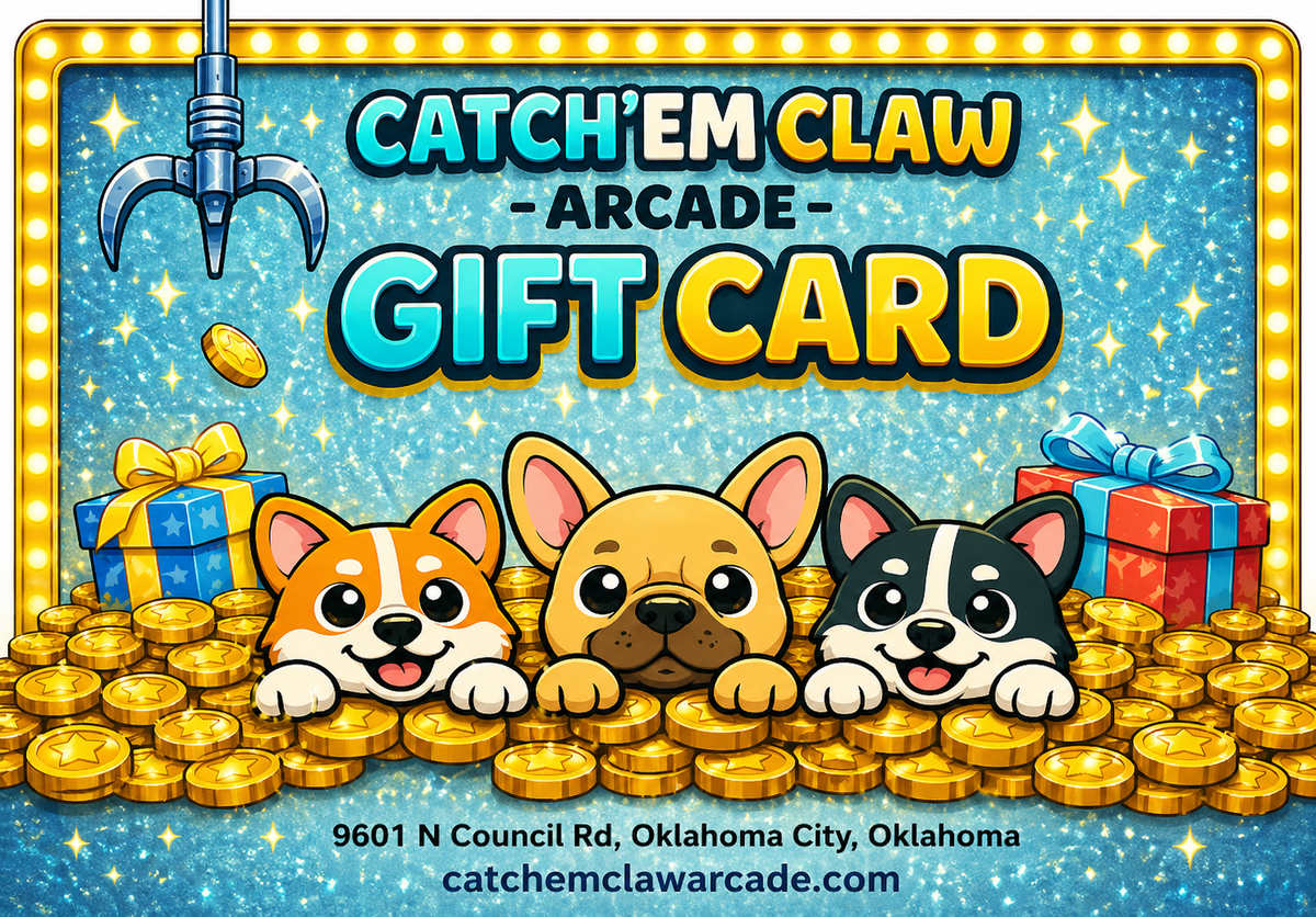 Catch'em Claw Arcade E-Gift Card